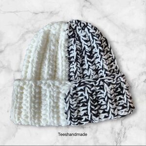 Black/White Winter Hat